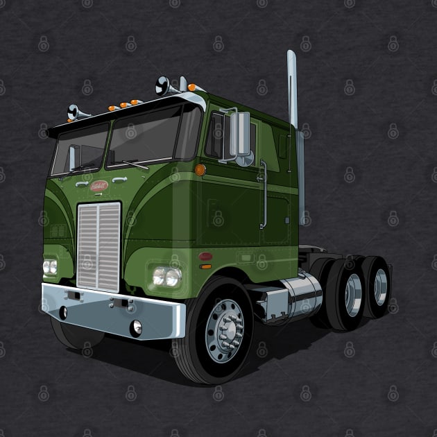 Peterbilt 352 Cabover Truck by candcretro